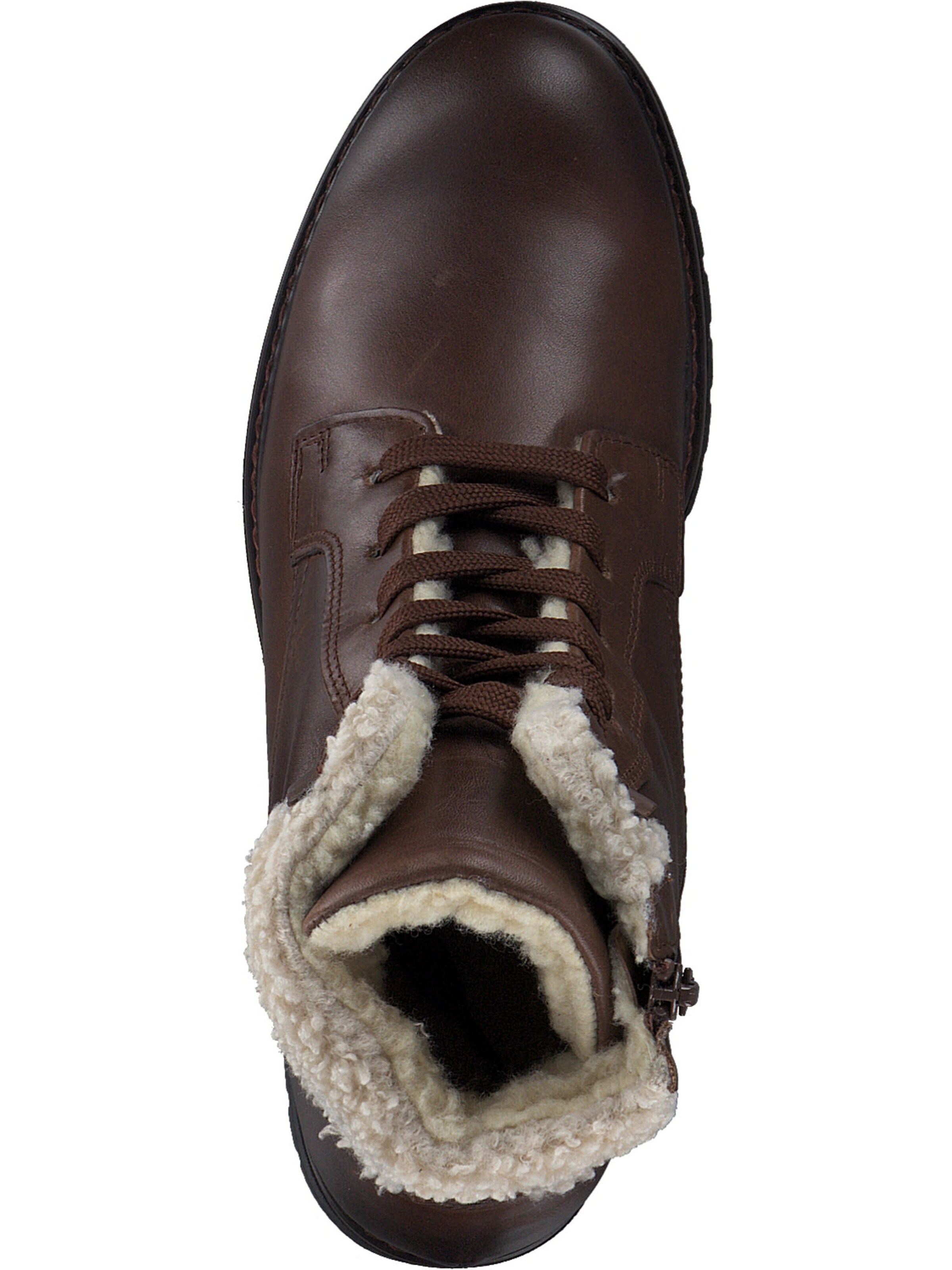 GABOR Schnürstiefelette in Braun