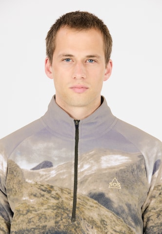 SOS Functioneel shirt 'Exo' in Grijs