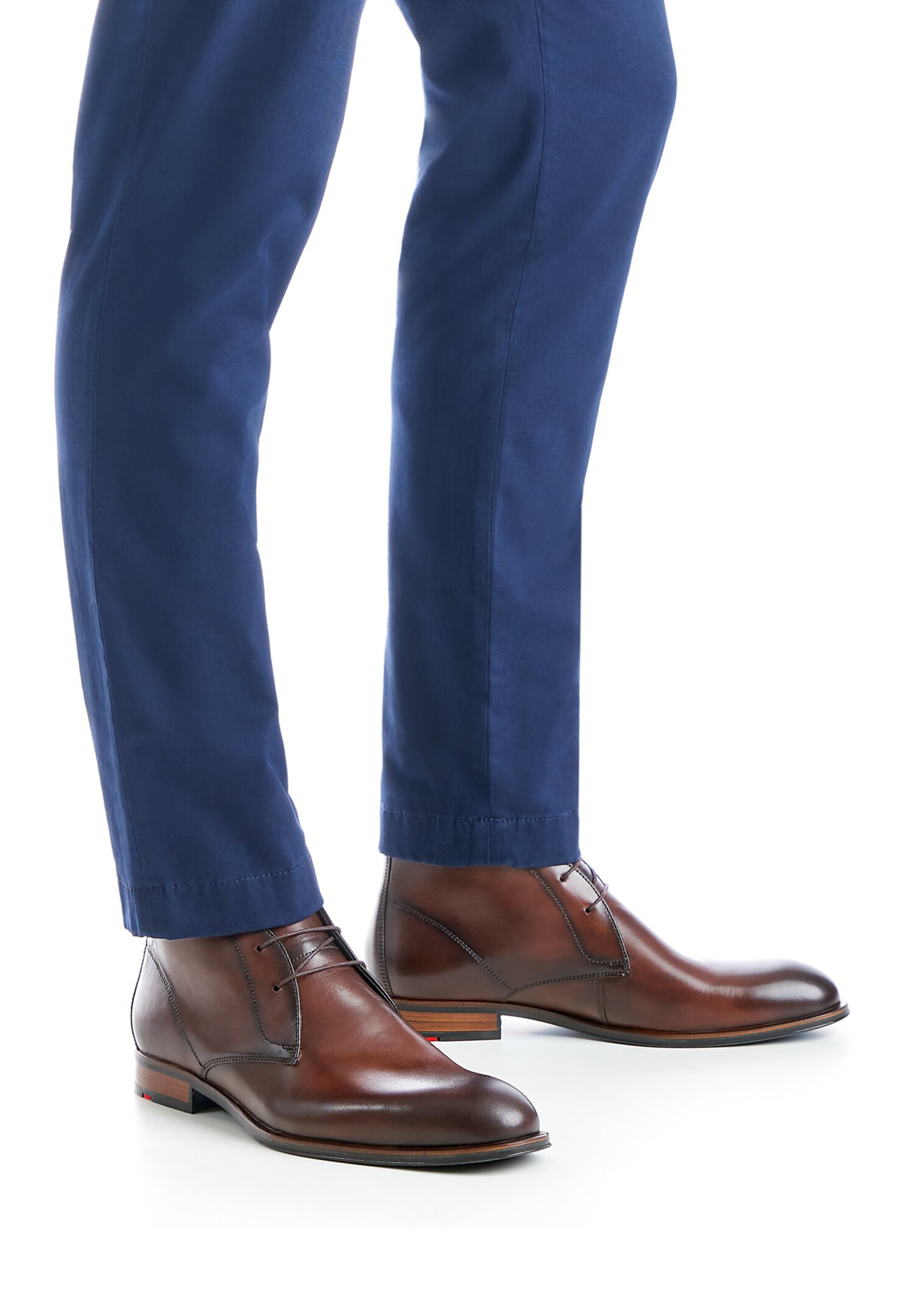 LLOYD Chukka boots 'SANTOS' in Brown: front