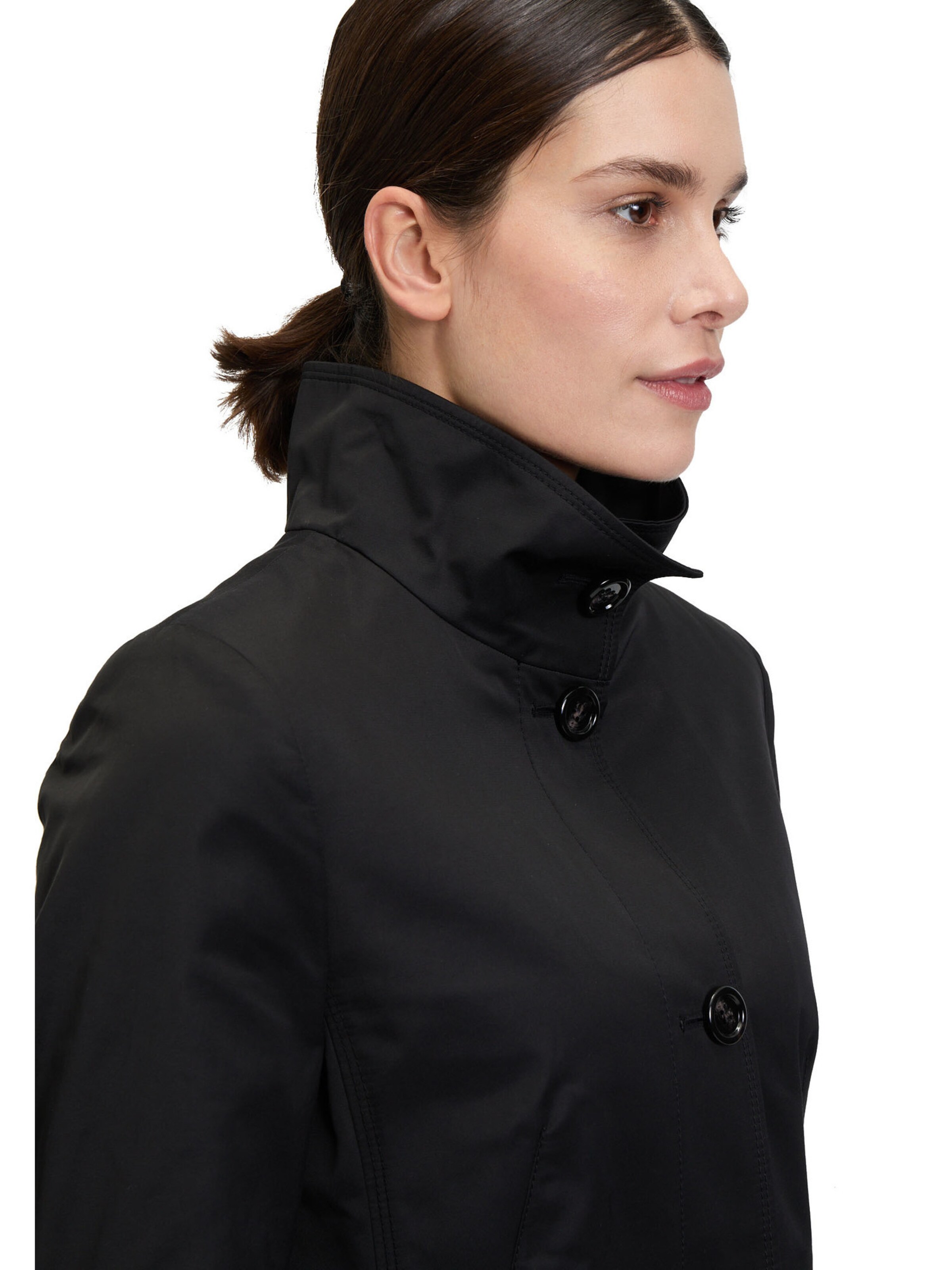 Manteau mi-saison GIL BRET en noir