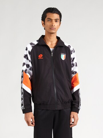 Vestes d’entraînement LOTTO en noir : devant