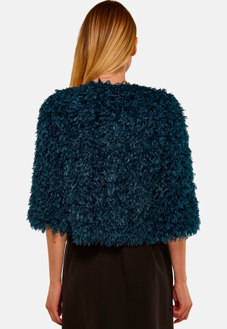 TOOche Between-Season Jacket 'Feder Frou-Frou' in Blue