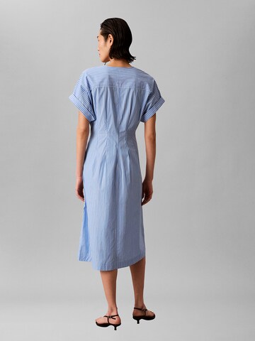 Calvin Klein Blousejurk in Blauw