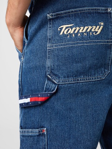 Tommy Jeans Szabványos Kantáros farmer - kék