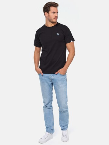 T-Shirt 'Welle' Mikon en noir