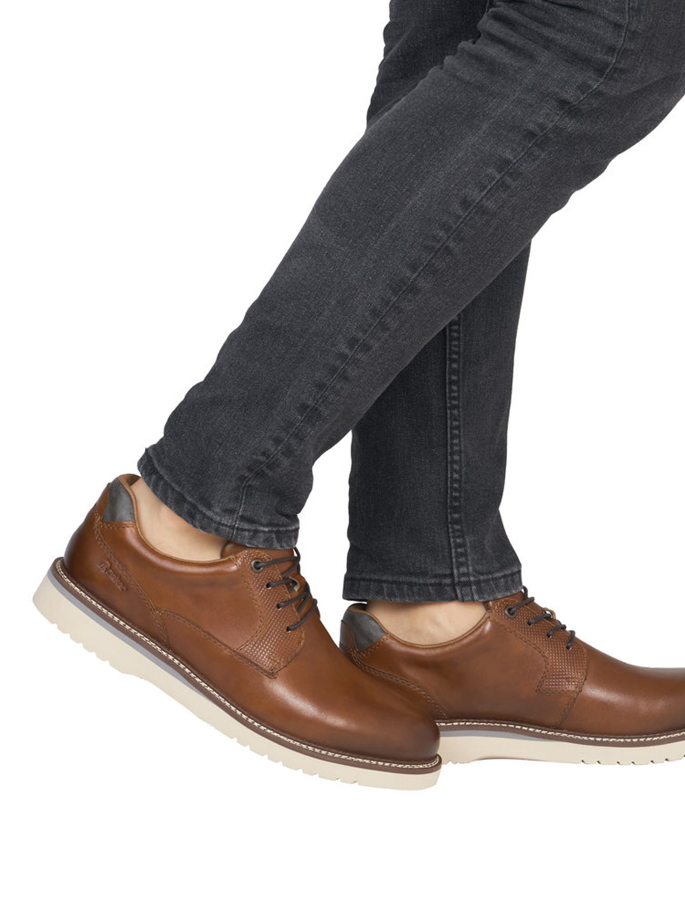 Rieker Lace-Up Shoes in Brown
