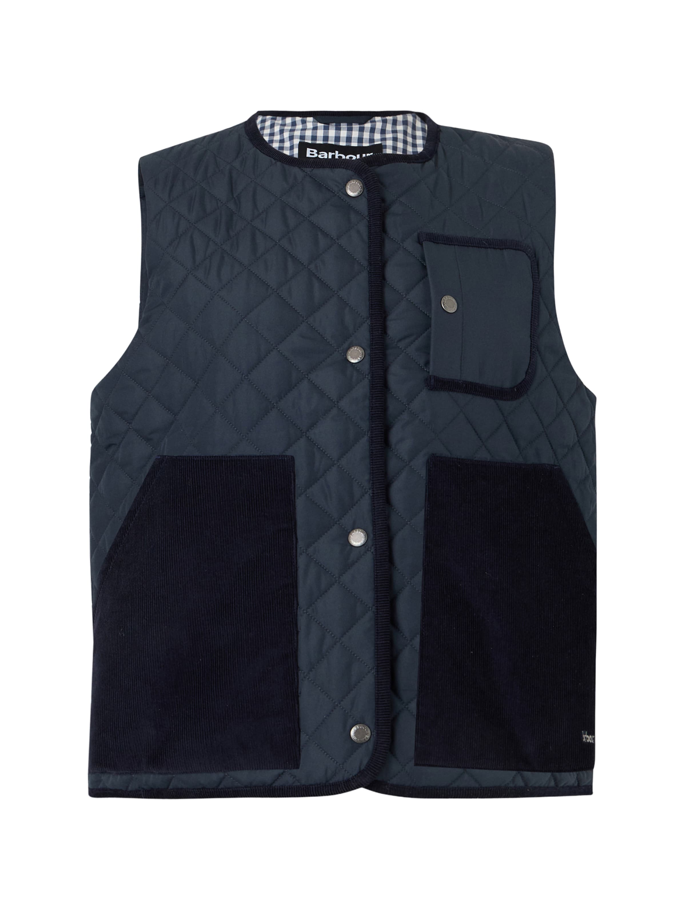 Gilet 'Thulby' Barbour en bleu : devant