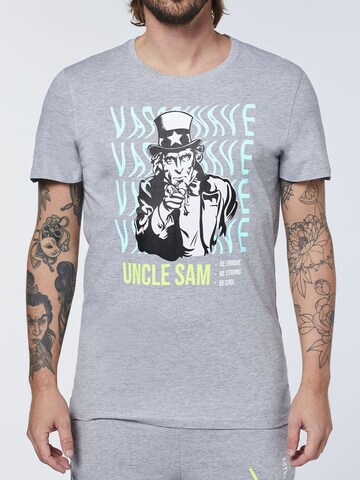 UNCLE SAM Shirt in Grey