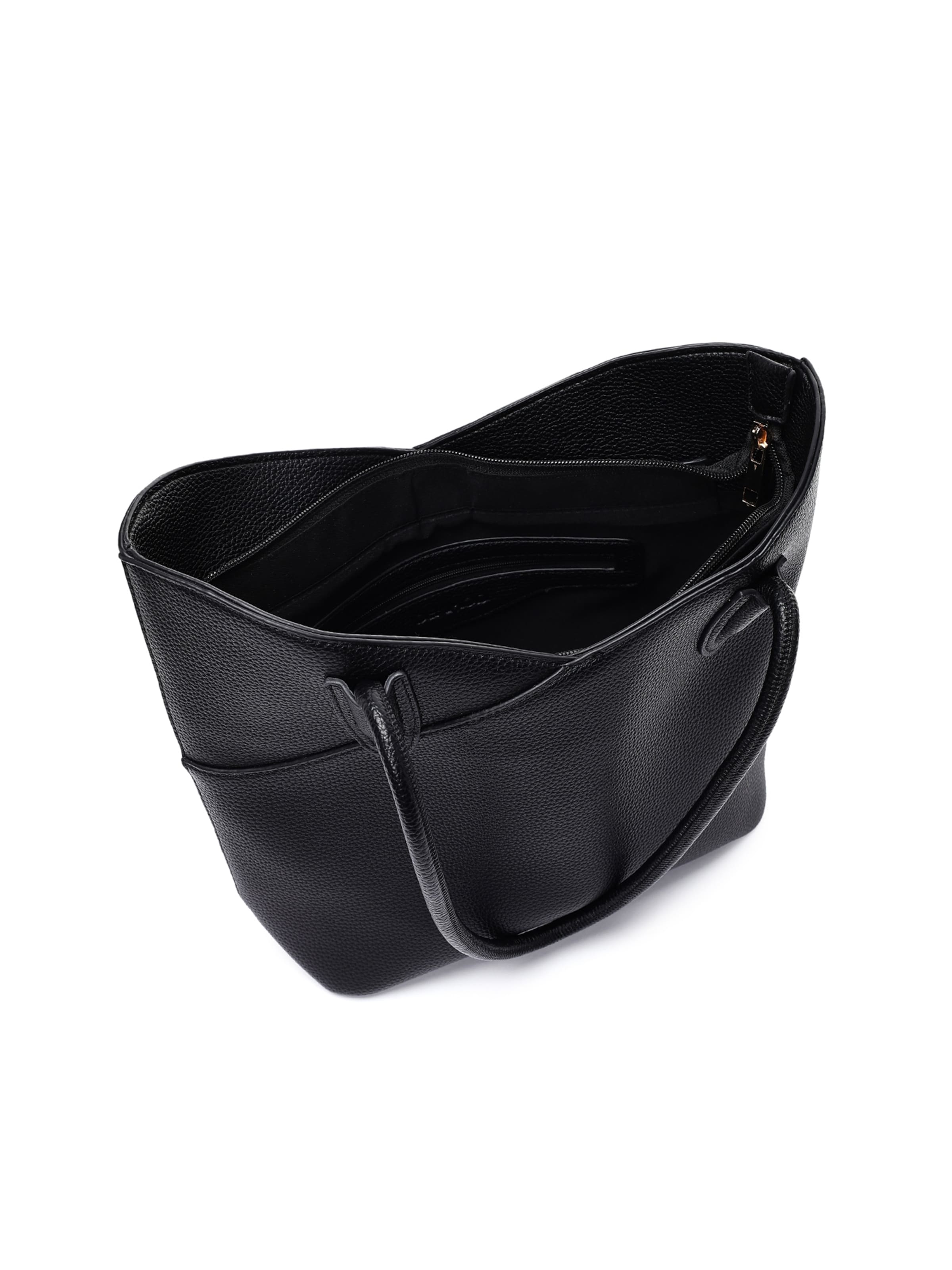 Derimod Schultertasche in Schwarz