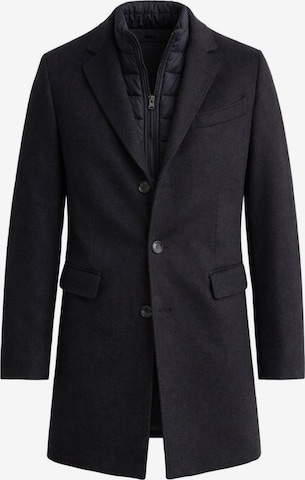 Manteau d’hiver Il Lanificio en bleu : devant