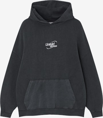 Pull&Bear Sweatshirt in Grijs: voorkant