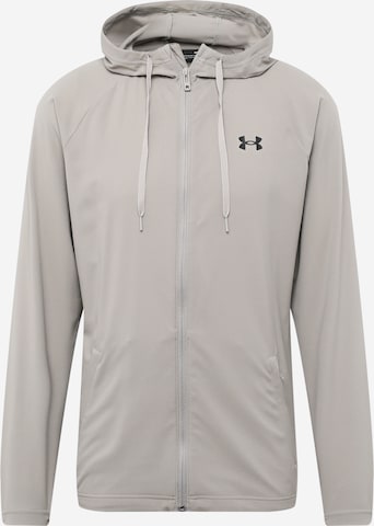 UNDER ARMOUR Training jacket in Grey: front