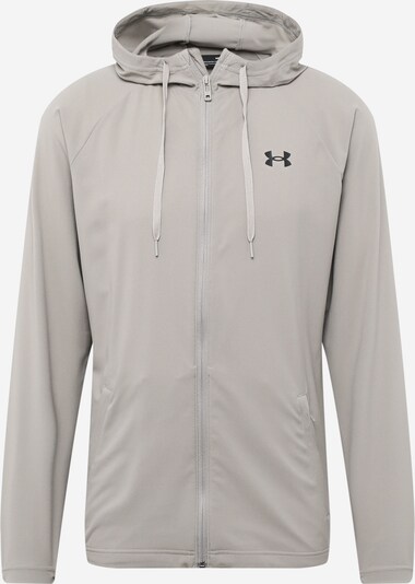 UNDER ARMOUR Training Jacket in Stone / Black, Item view