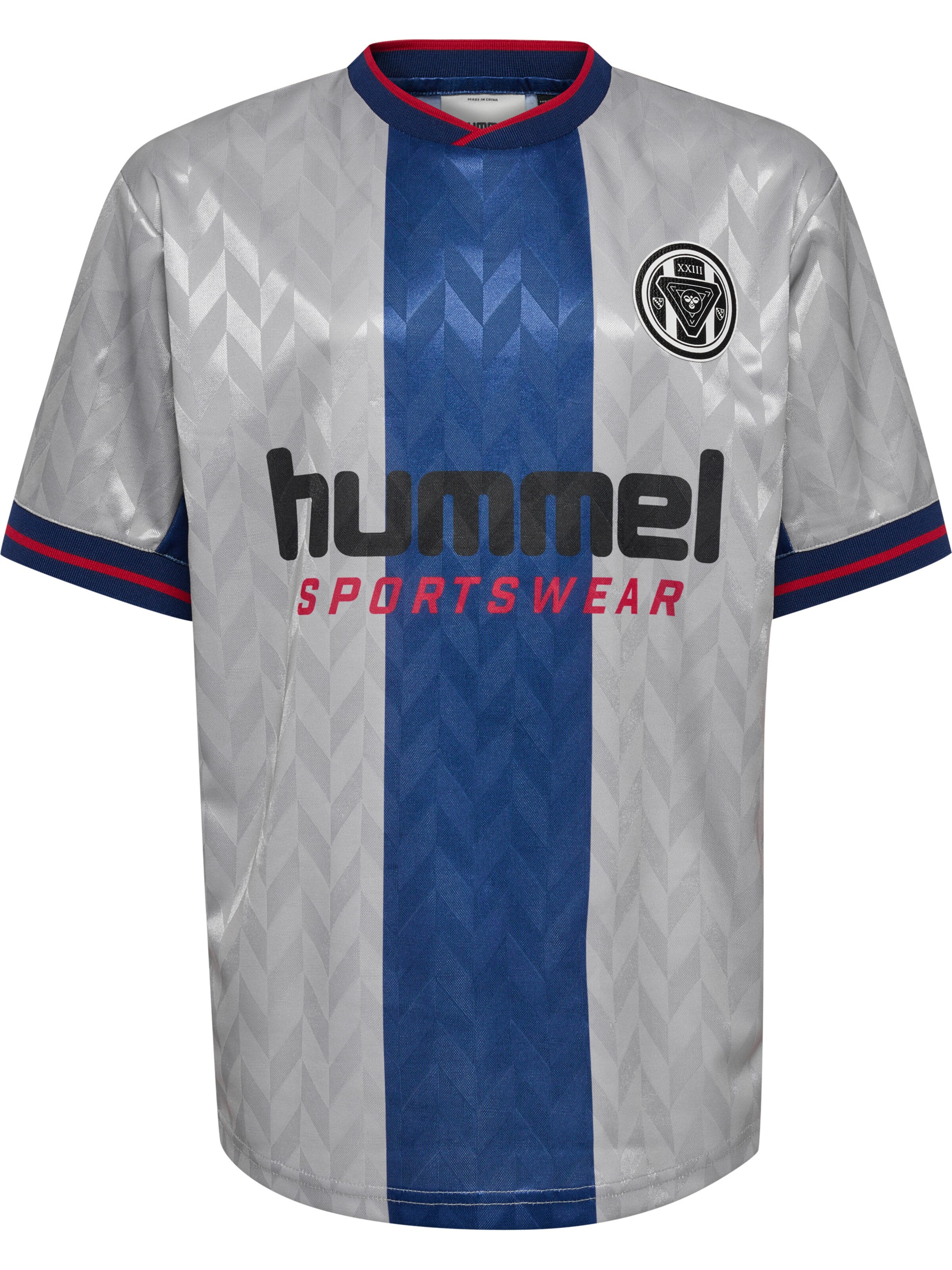 Hummel Functioneel shirt in Zilver: voorkant