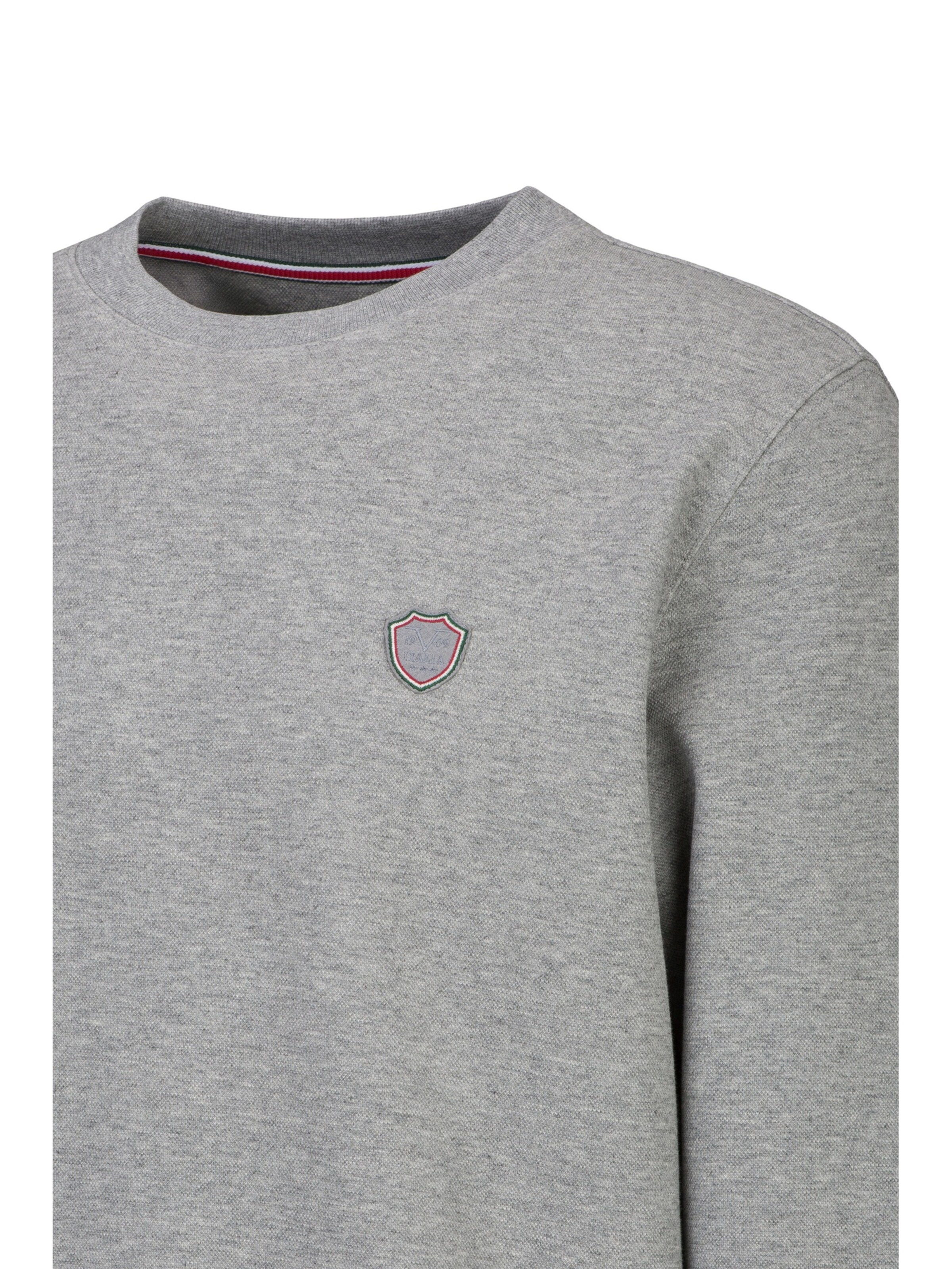 19V69 ITALIA Sweatshirt 'Nico' in Grijs