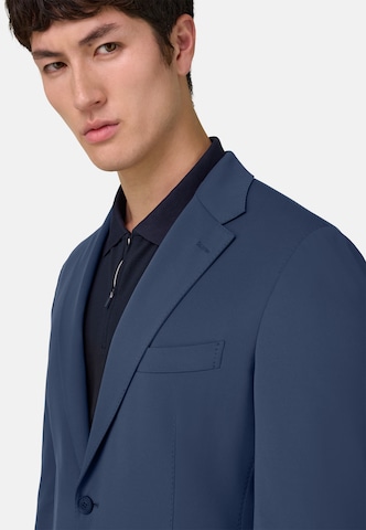 Boggi Milano Slim fit Business-colbert in Blauw