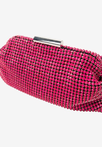 faina Clutch in Pink