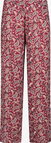 Skiny Pyžamové kalhoty – červená: přední strana