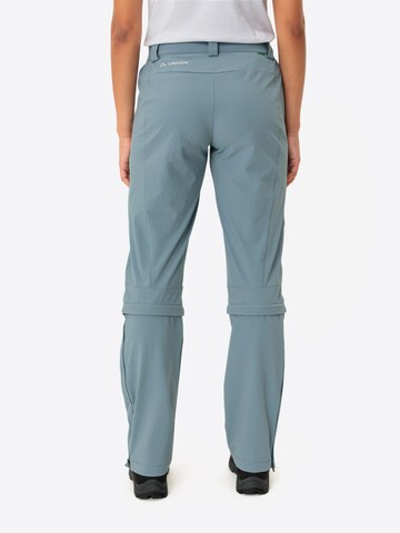 VAUDE Regular Outdoor trousers 'Farley' in Blue