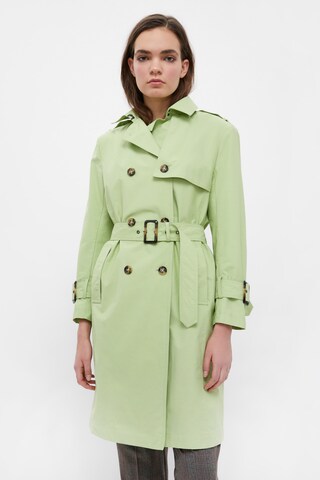 Finn Flare Trenchcoat in Grün: Vorderseite
