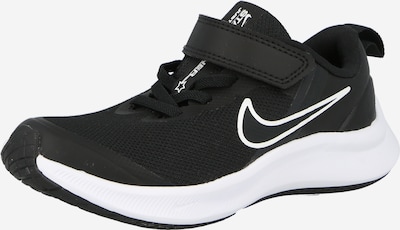 NIKE Water Shoes 'Star Runner 3' in Black / White, Item view
