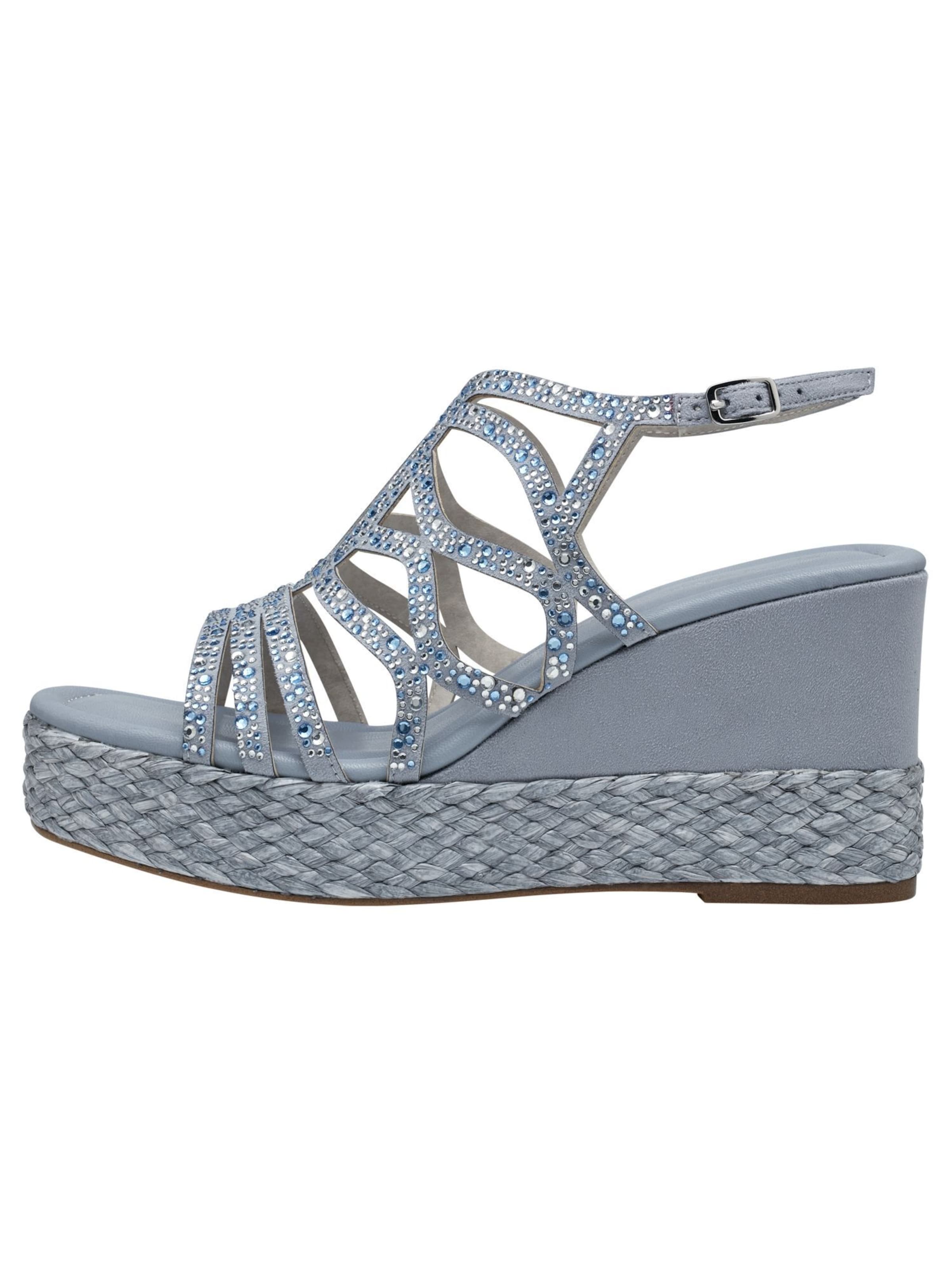 Sandales à lanières Tamaris en bleu