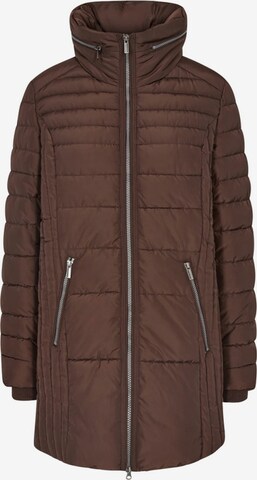 Soyaconcept Winter Jacket in Brown: front