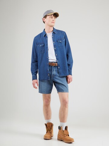 MUSTANG Regular fit Πουκάμισο 'STYLE DUVER' σε μπλε