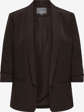 ONLY Carmakoma - Blazer 'CARELLY' en marrón: frente
