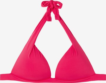 CALZEDONIA Triangle Bikini Top 'INDONESIA' in Pink: front