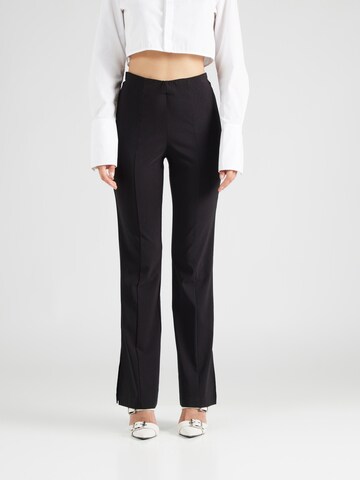 évasé Pantalon 'ONLFIONA' ONLY en noir : devant