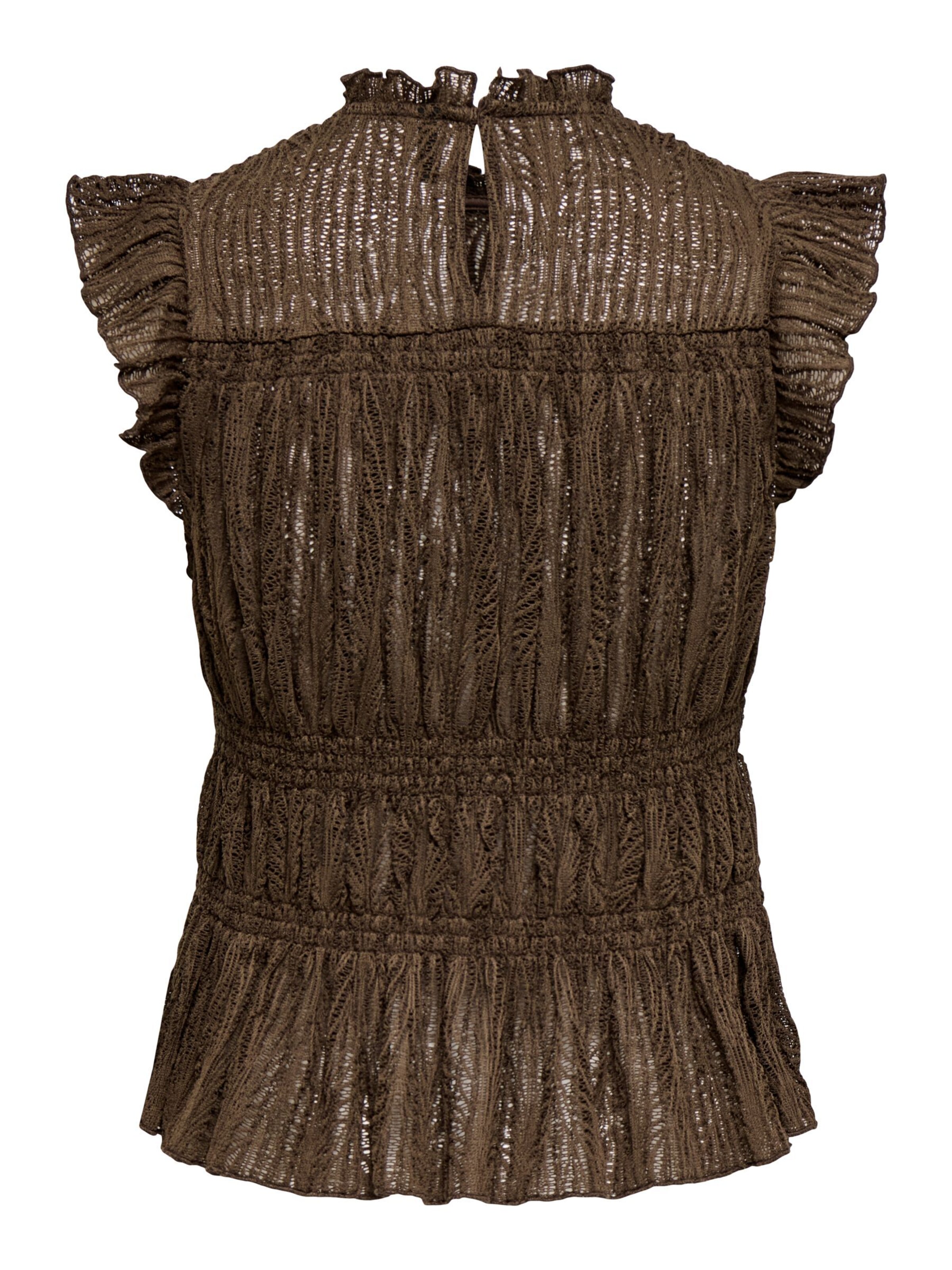 ONLY Bluse 'ONLShaila' in Braun