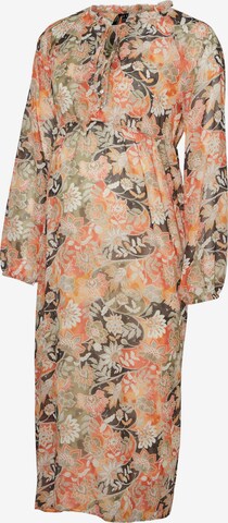 Vero Moda Maternity Košilové šaty 'JADE' – oranžová: přední strana