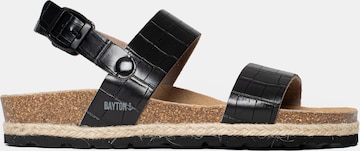 Bayton Sandalen met riem 'Tone' in Zwart