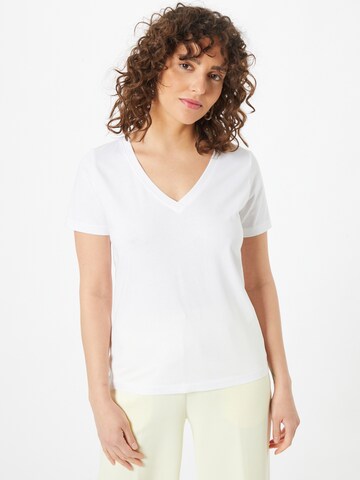 Calvin Klein - Camiseta en blanco: frente