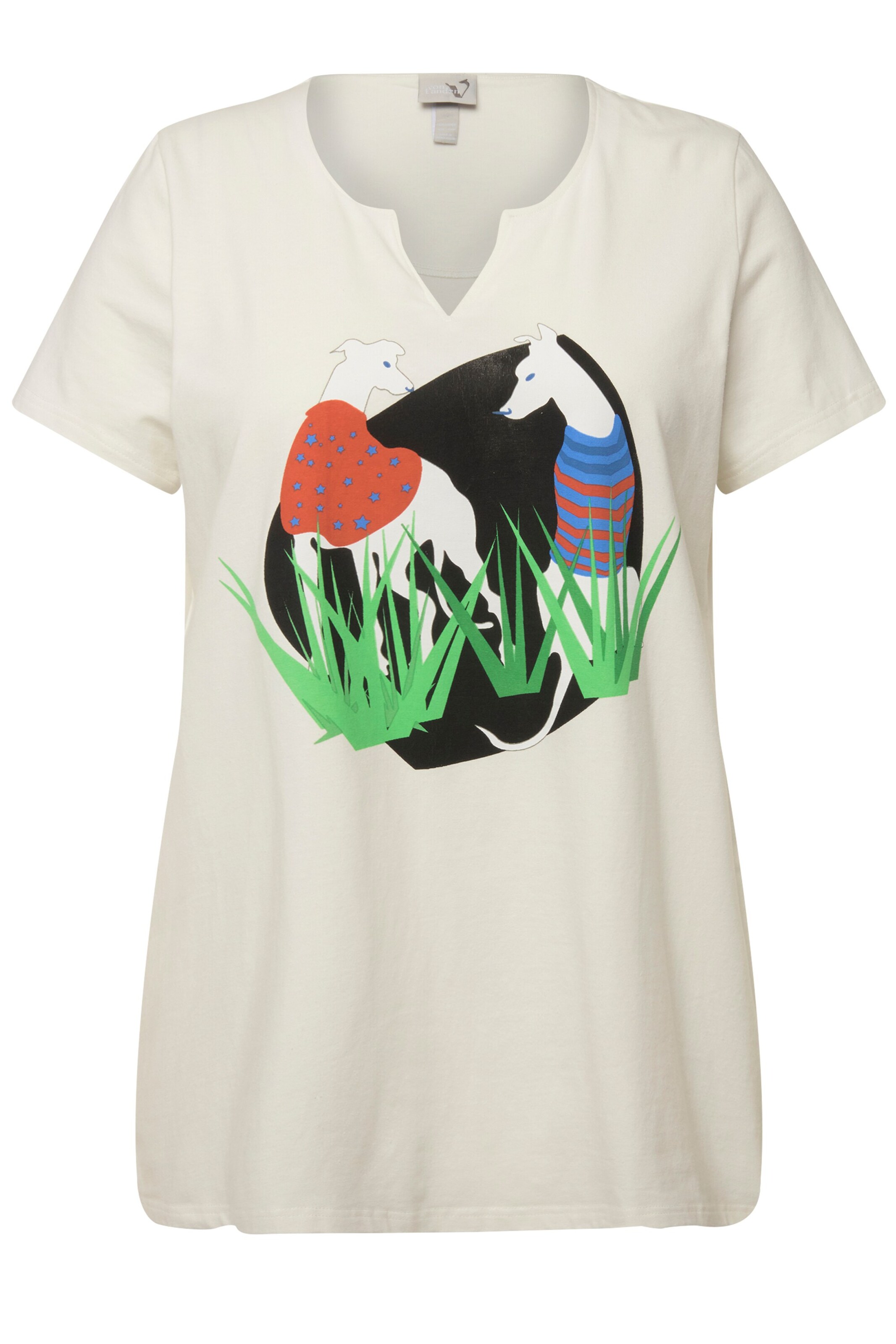 Ulla Popken Shirt in White: front