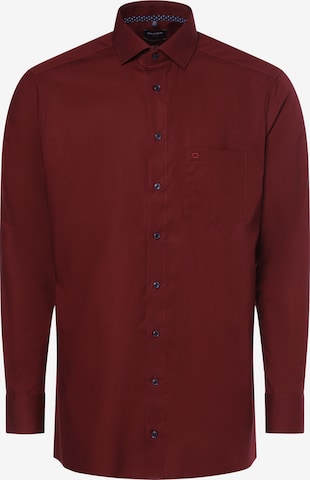 OLYMP Regular fit Business Shirt in Red: front