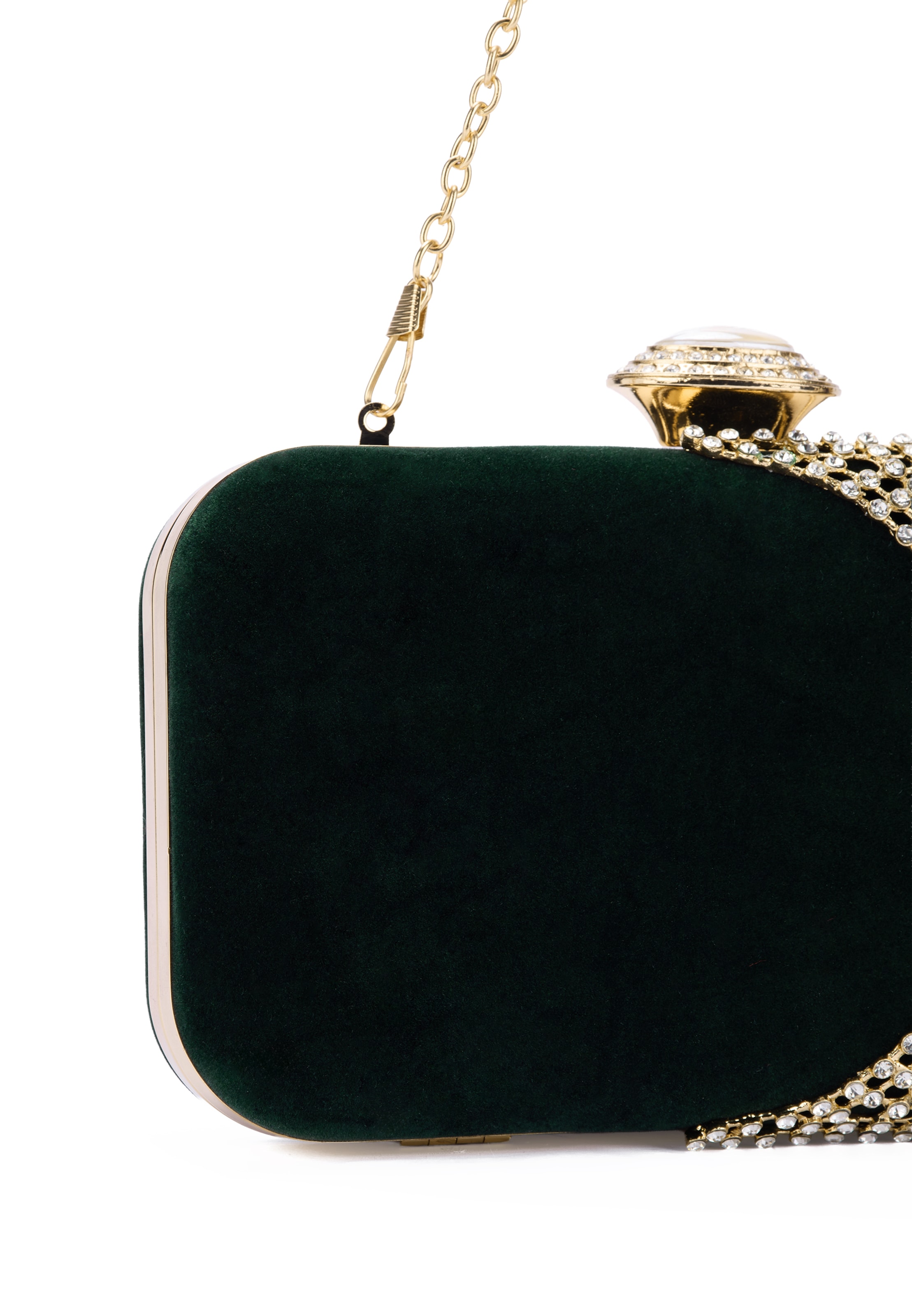 faina - Clutches em verde