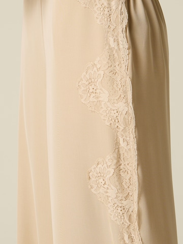 Baggy Pantaloni di oltre in beige