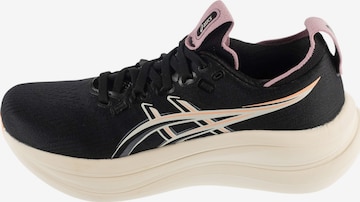 ASICS Tekaški čevelj 'ASICS Gel-Nimbus 28' | črna barva: sprednja stran