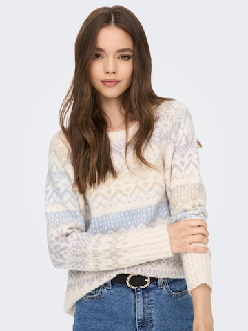 ONLY Pullover 'Aida' in Weiß