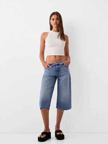 Loosefit Jean Bershka en bleu