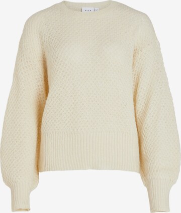 VILA Sweater 'Liana' in Beige: front