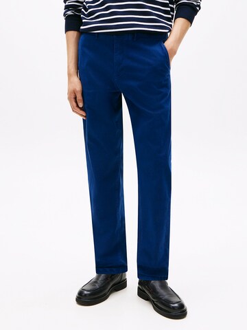TOMMY HILFIGER Regular Chino trousers in Blue: front