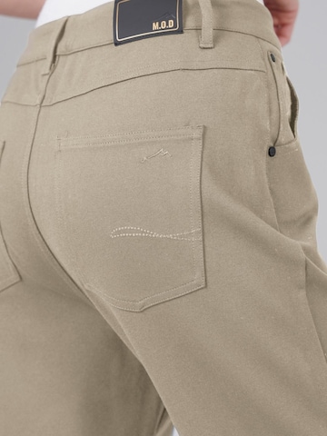 M.O.D MIRACLE OF DENIM Barrel Chino nohavice - Zelená