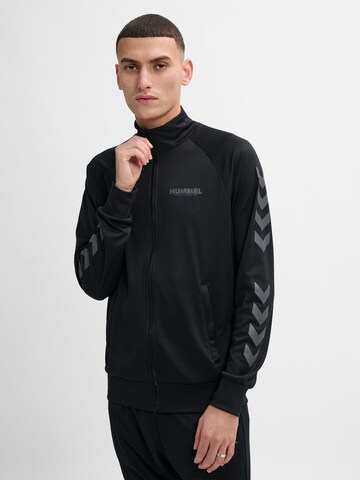 Hummel Athletic Sweatshirt in Black: front