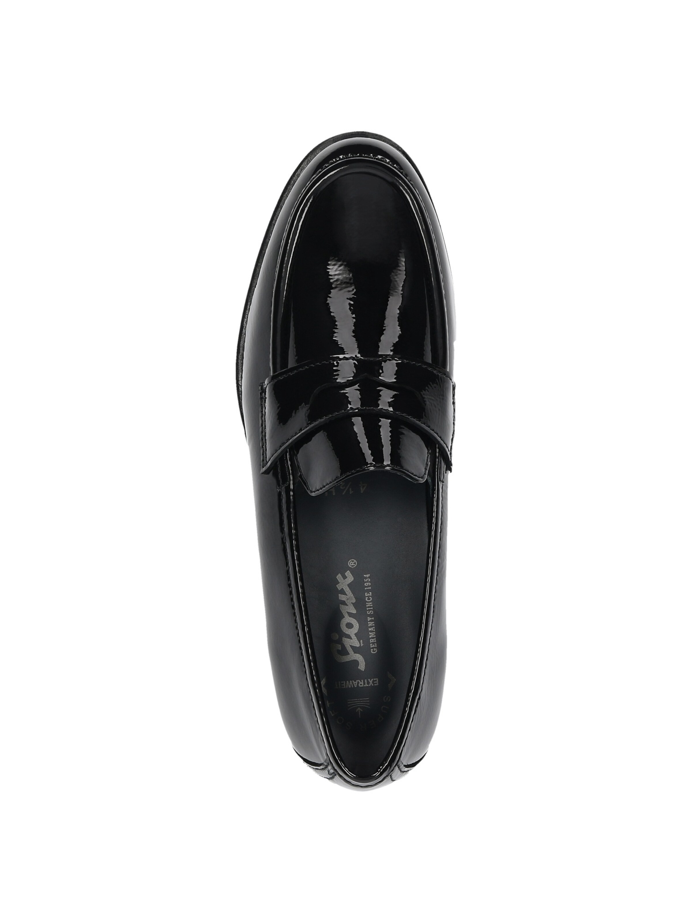 SIOUX Slipper in Schwarz
