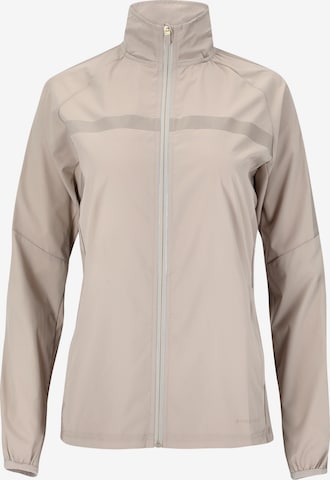 ENDURANCE Athletic Jacket 'Ginar' in Brown: front