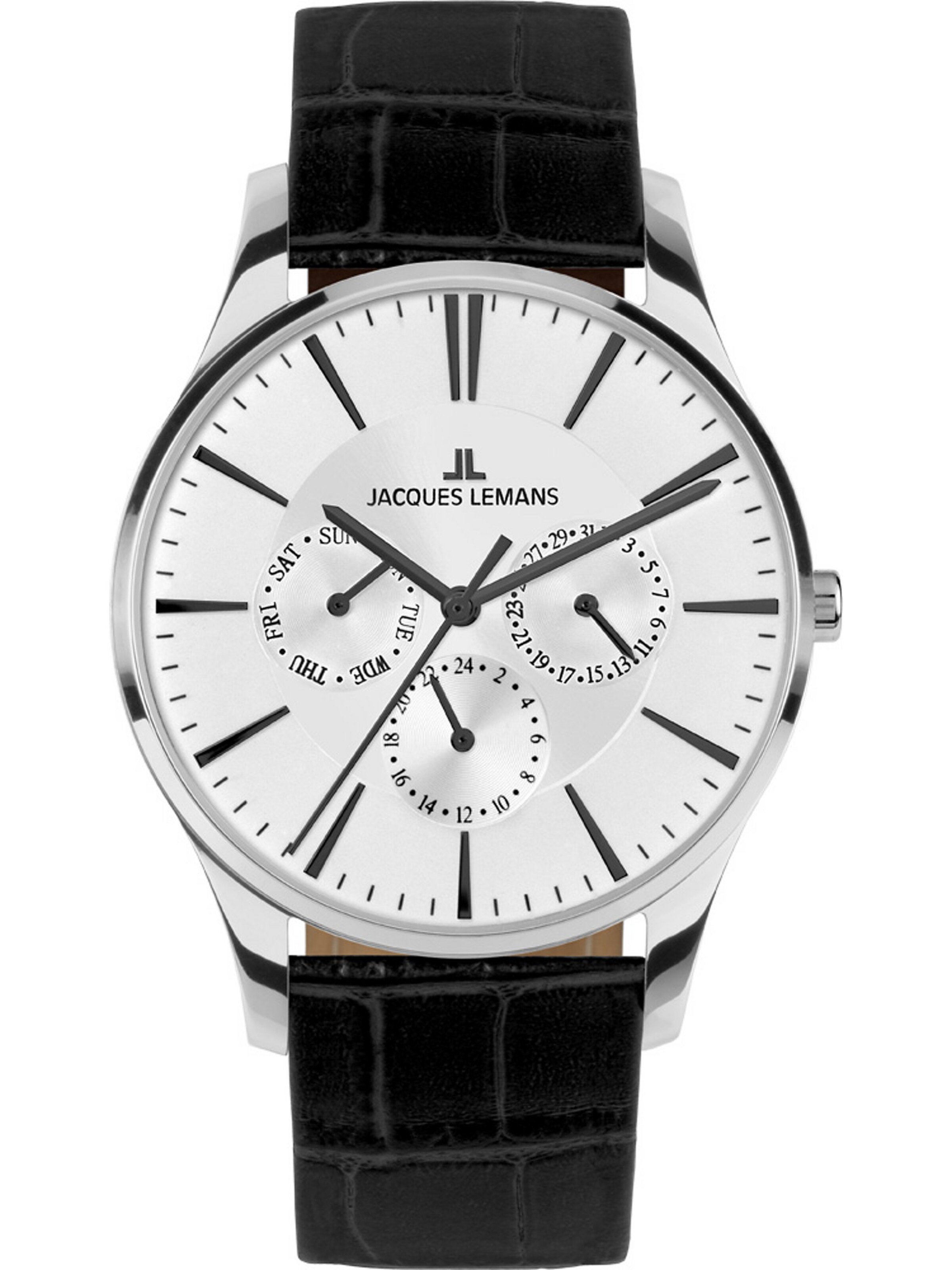 Männer Uhren Jacques Lemans Uhr 'London' in Schwarz - HJ76147 Männer Uhren Jacques Lemans Uhr 'London' in Schwarz - HJ76147