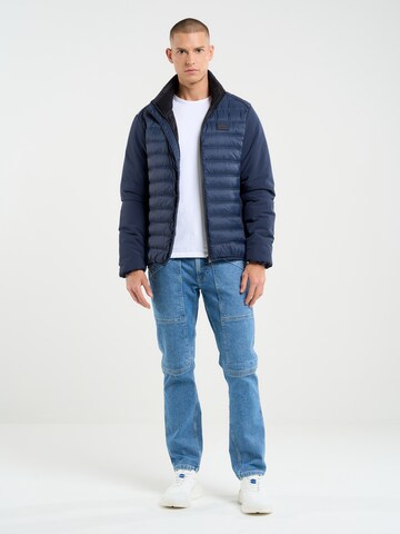 BIG STAR Winter Jacket 'AUGUST' in Blue